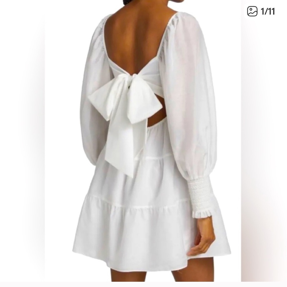 Alice + Olivia Rowan Tie Back Dress